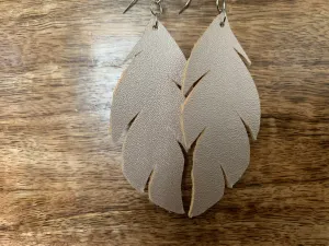 Feather Earring (Rose Gold)