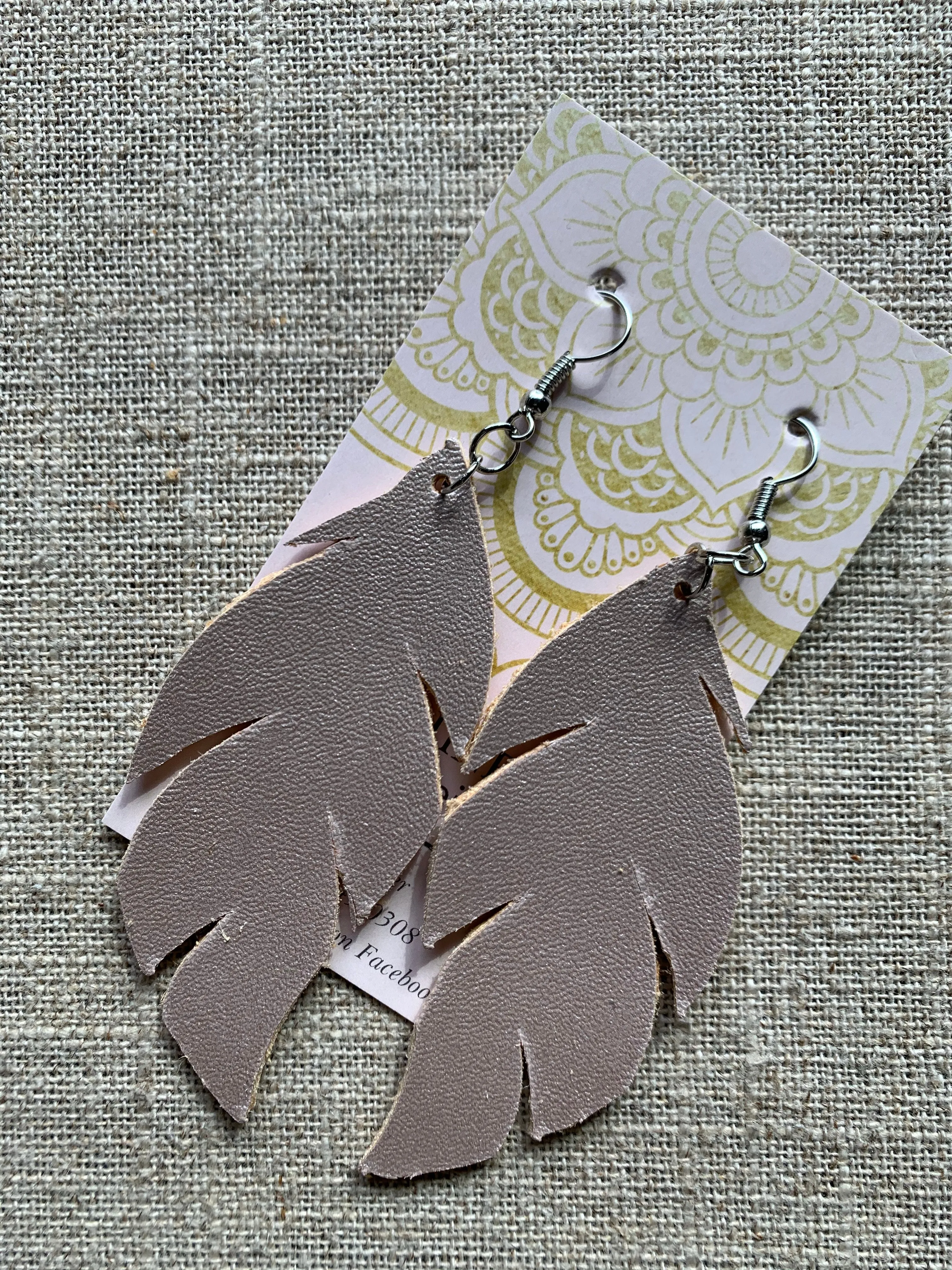 Feather Earring (Rose Gold)