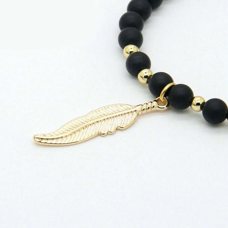 Feather Matte Agate