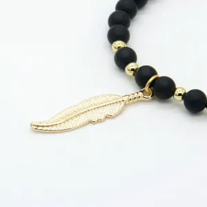 Feather Matte Agate