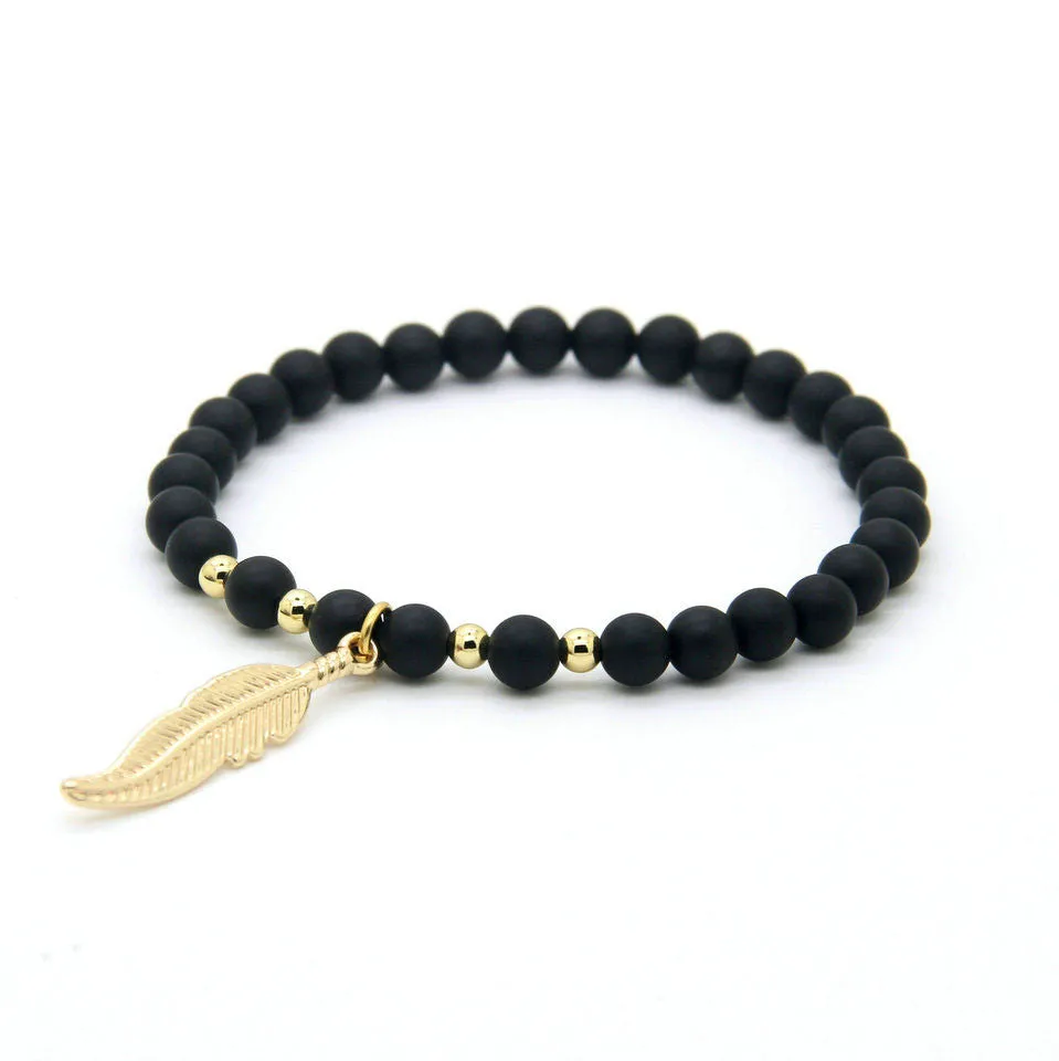 Feather Matte Agate