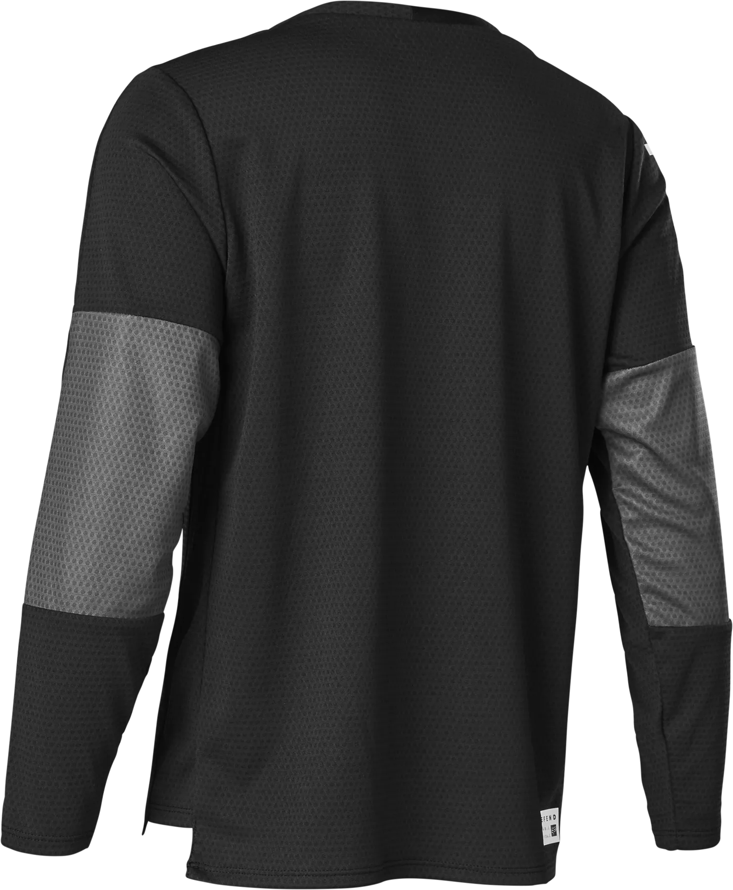Fox Youth Defend Long Sleeve Jersey Black