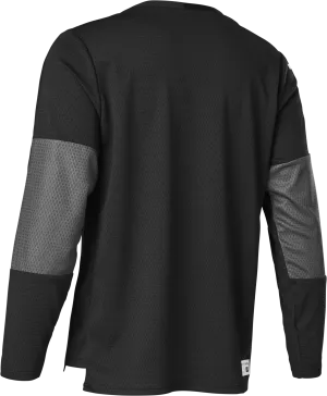 Fox Youth Defend Long Sleeve Jersey Black