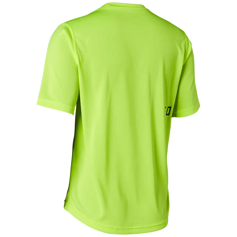 Fox Youth Ranger Ss Jersey - Flo Yellow