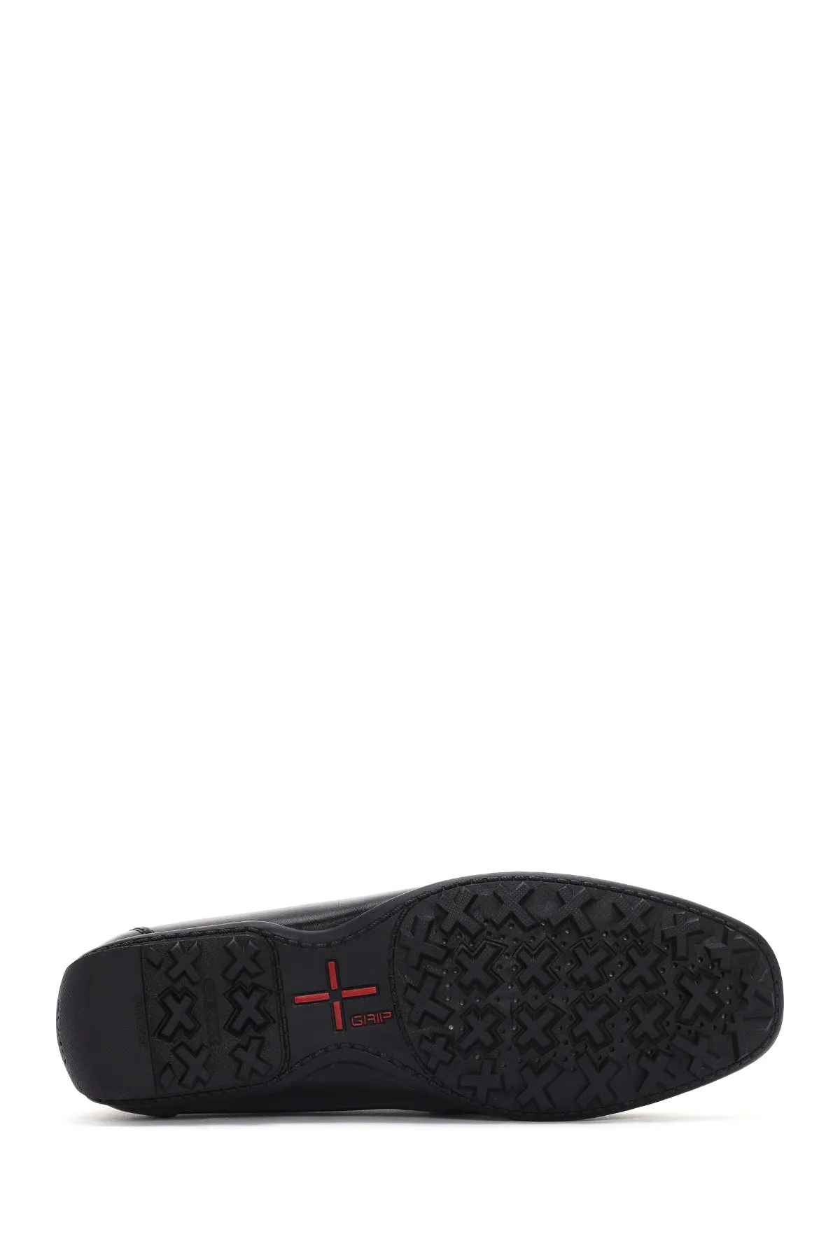 Geox Erkek Siyah Kosmopolis   Grip Deri Loafer