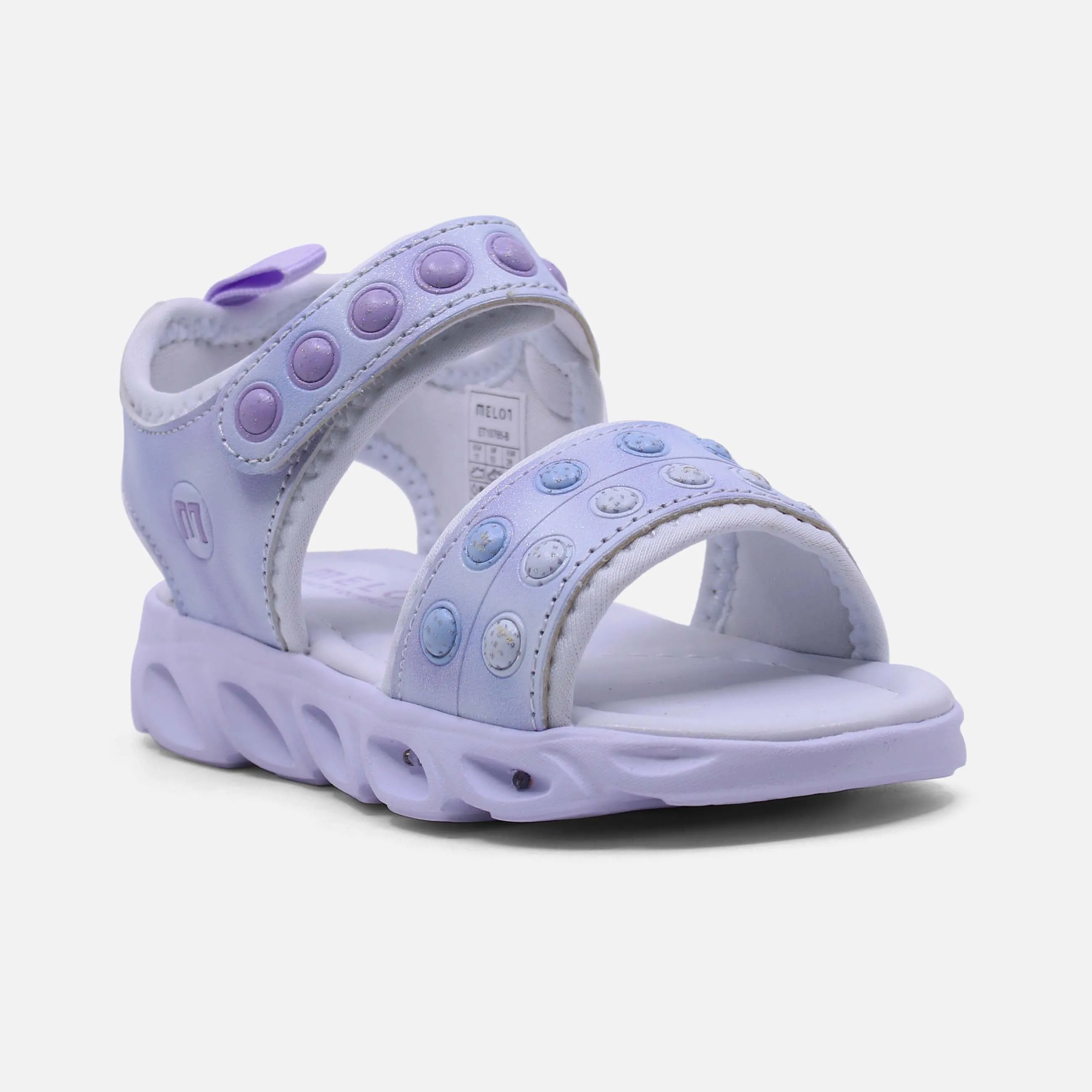 GIRLS LIGHT SLIP-ON SANDALS
