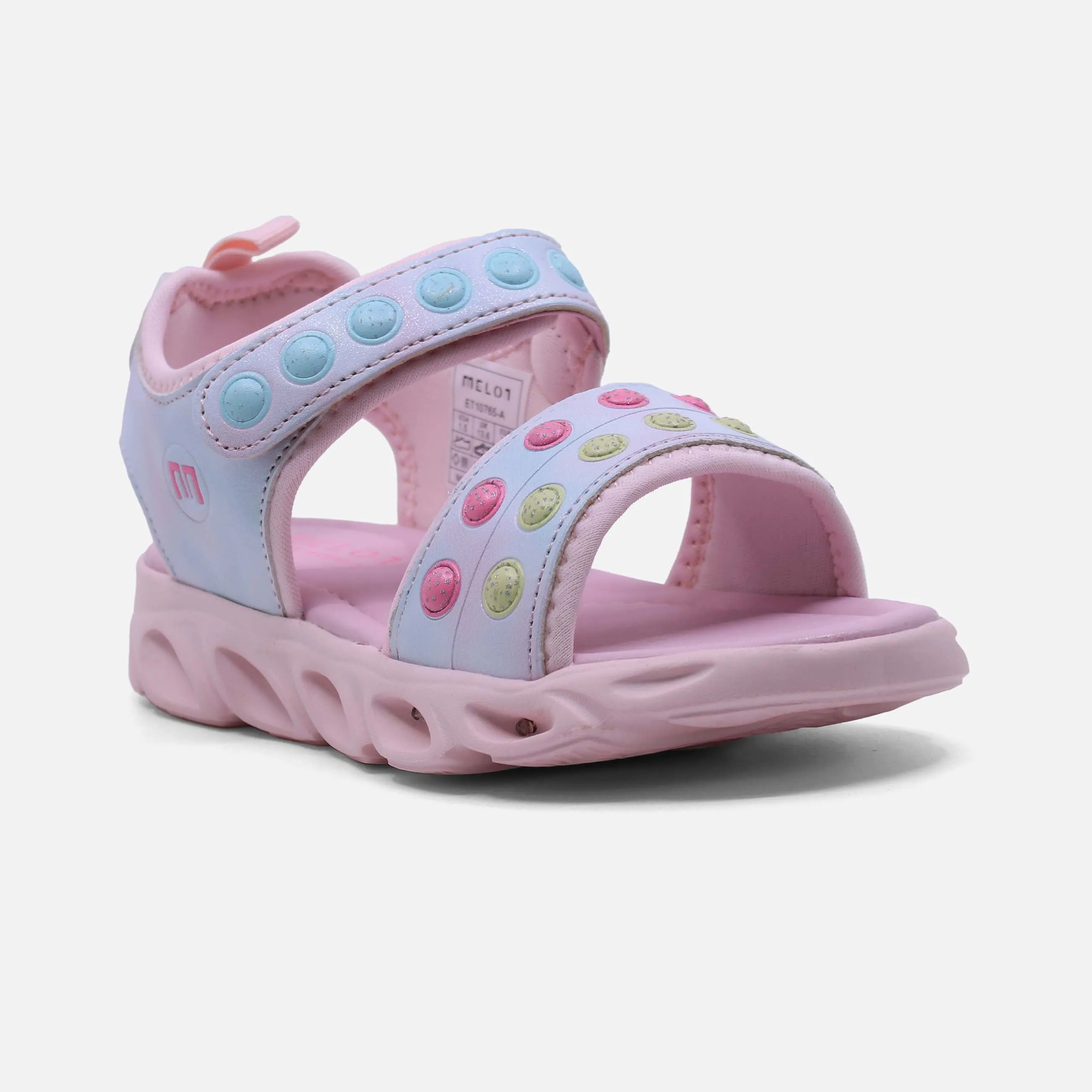 GIRLS LIGHT SLIP-ON SANDALS