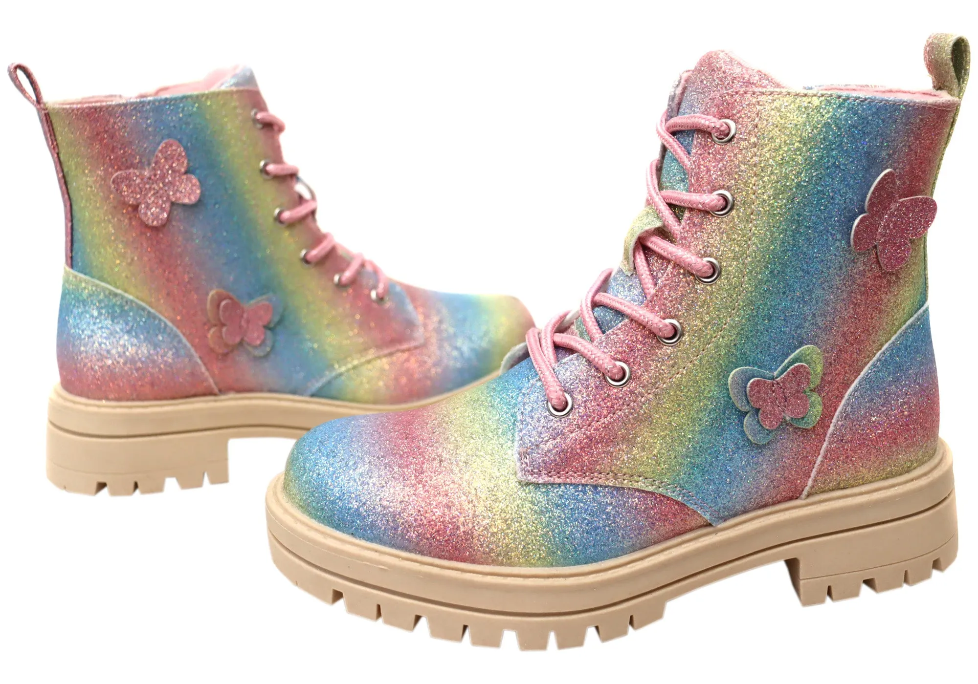 Grosby Freya Girls Kids Comfortable Ankle Boots