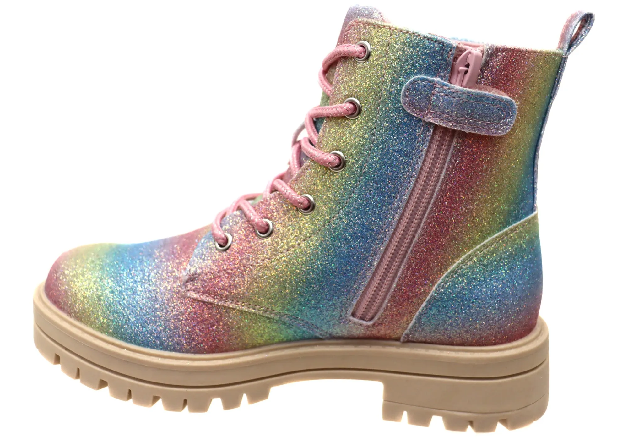 Grosby Freya Girls Kids Comfortable Ankle Boots