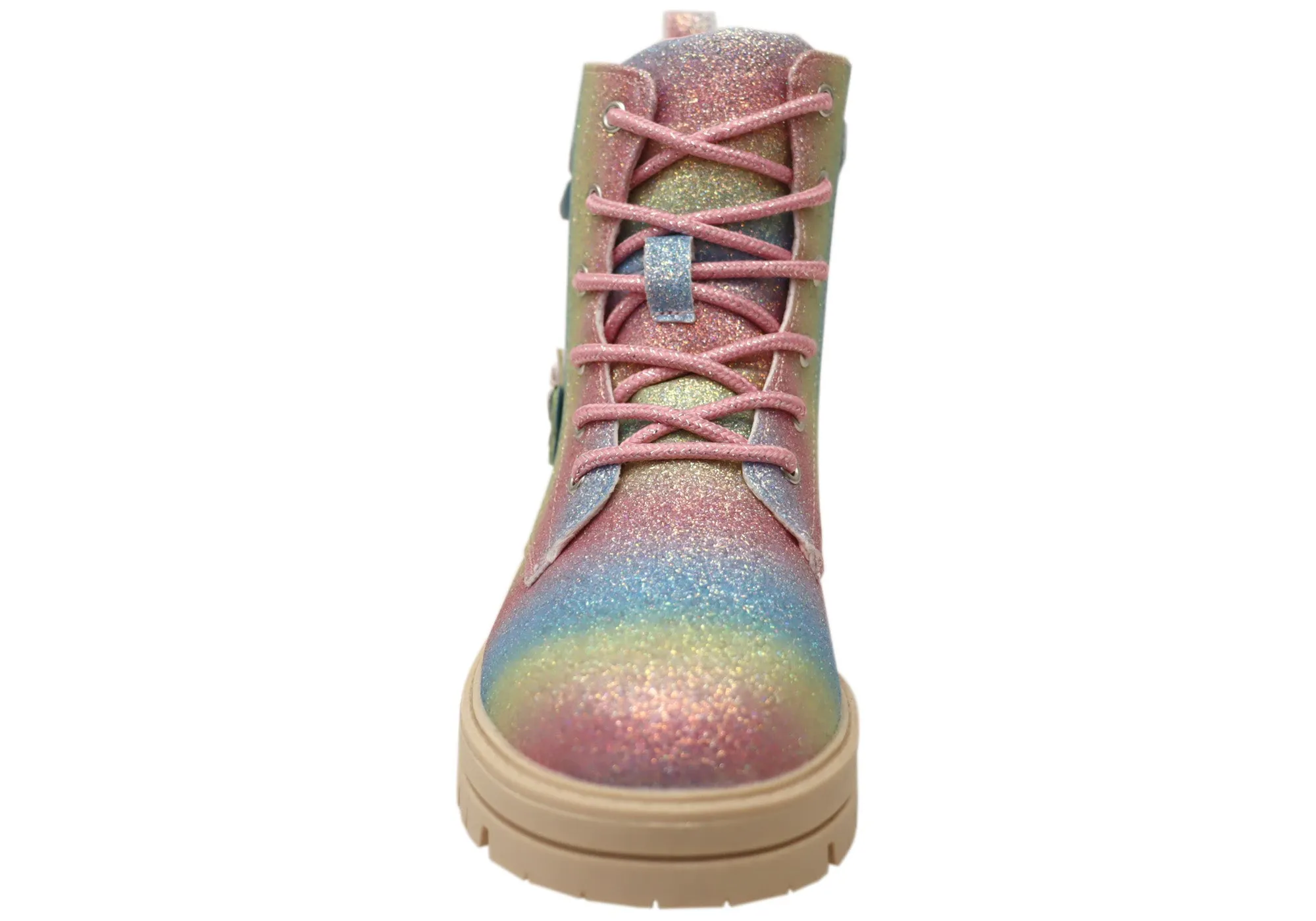 Grosby Freya Girls Kids Comfortable Ankle Boots