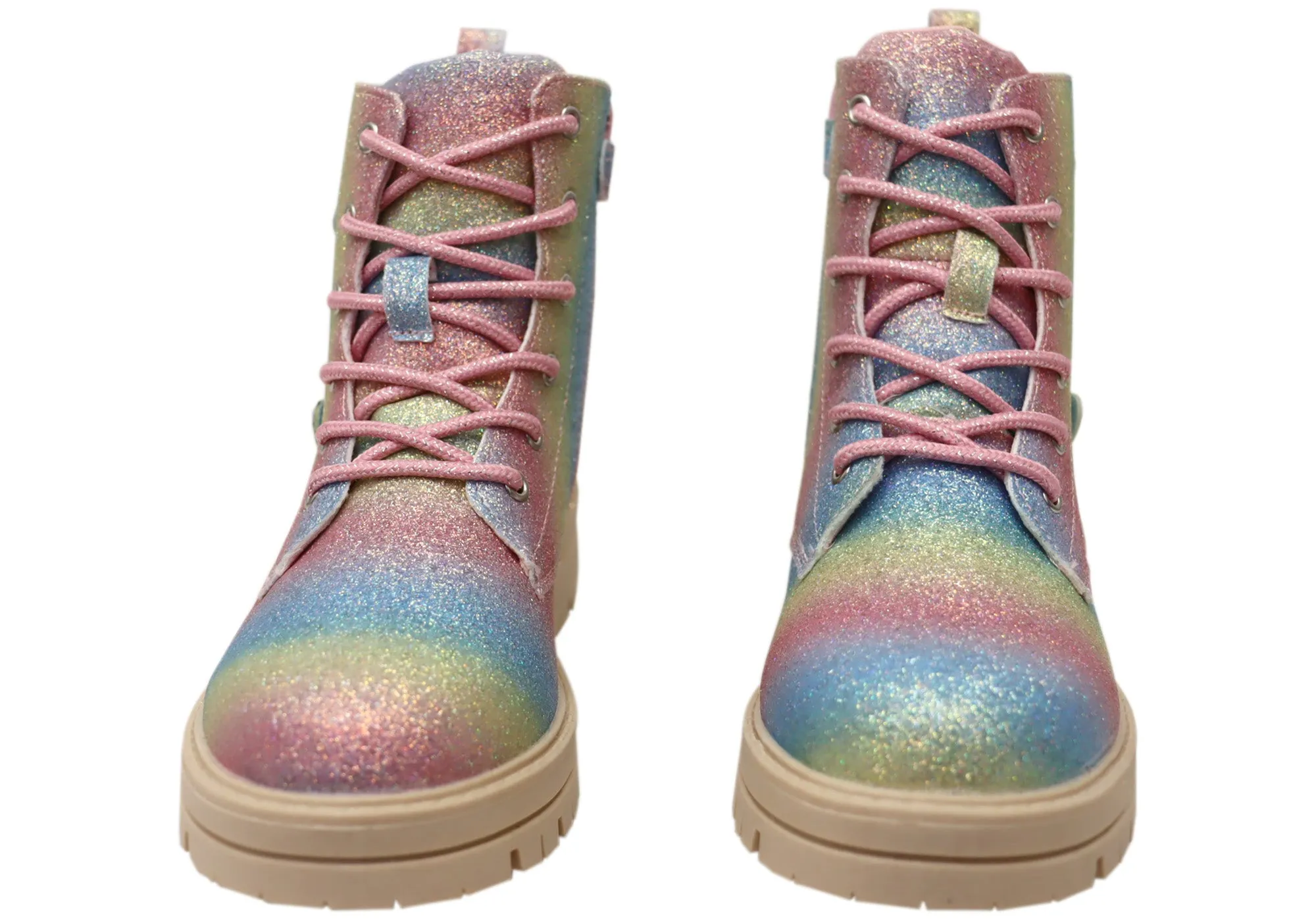Grosby Freya Girls Kids Comfortable Ankle Boots