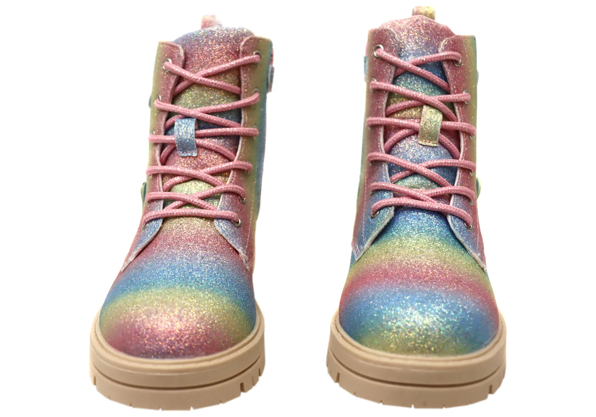 Grosby Freya Girls Kids Comfortable Ankle Boots