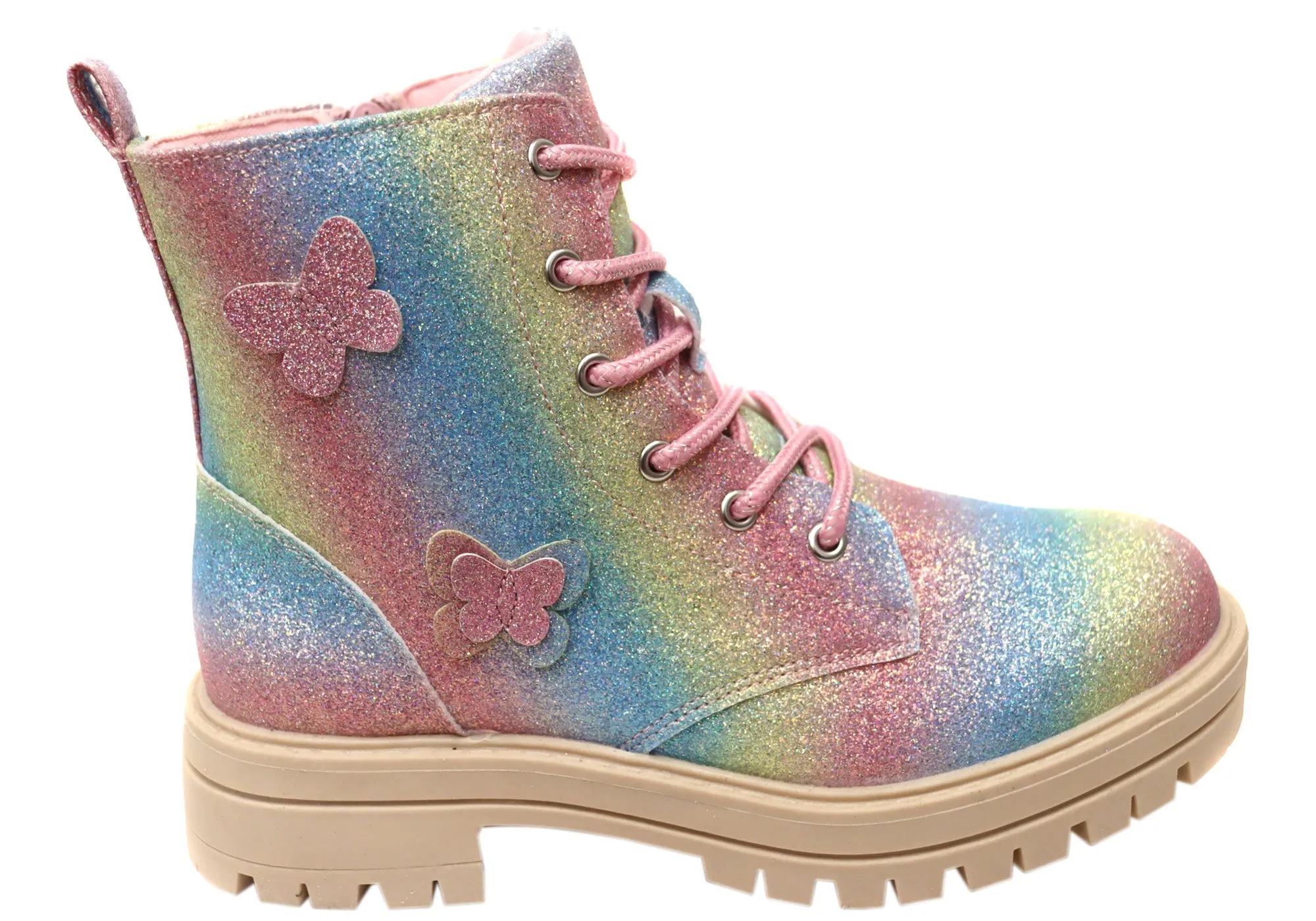 Grosby Freya Girls Kids Comfortable Ankle Boots