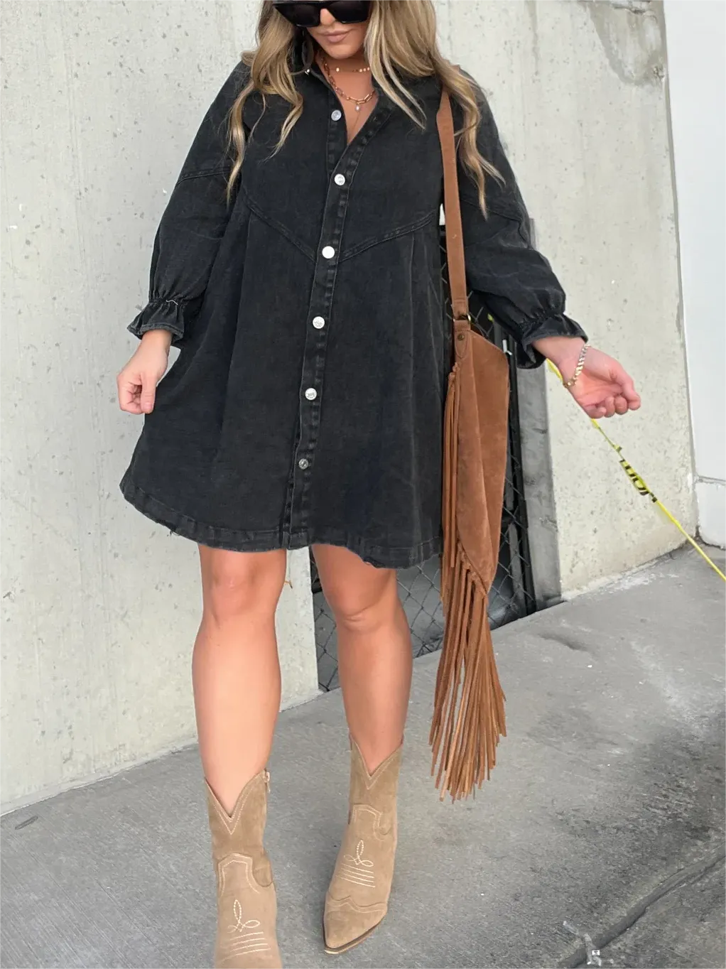 Hadley | Casual Denim Dress