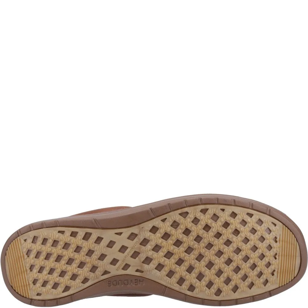 HEYDUDE Wally Grip Moc Craft Leather Shoe