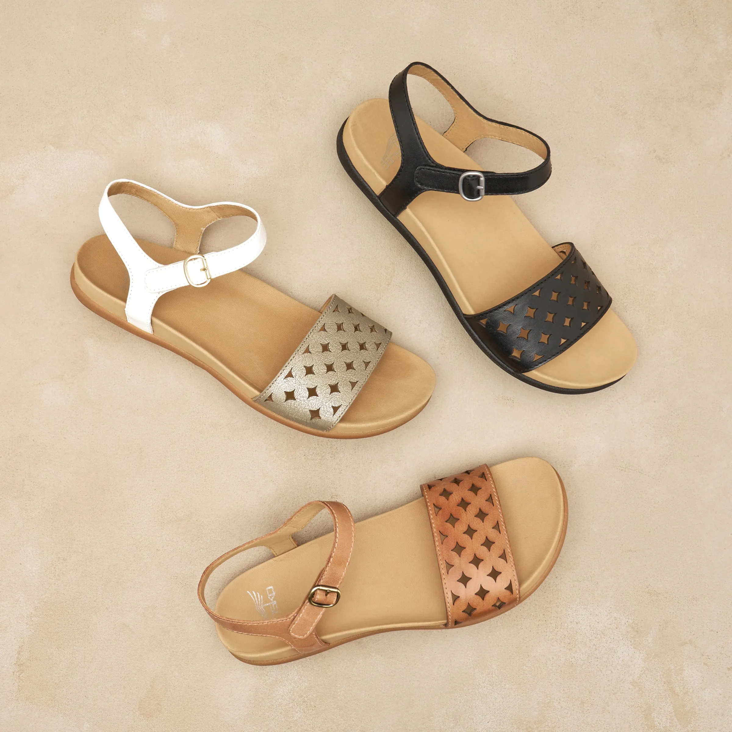 Jodie Light Tan Burnished Nappa
