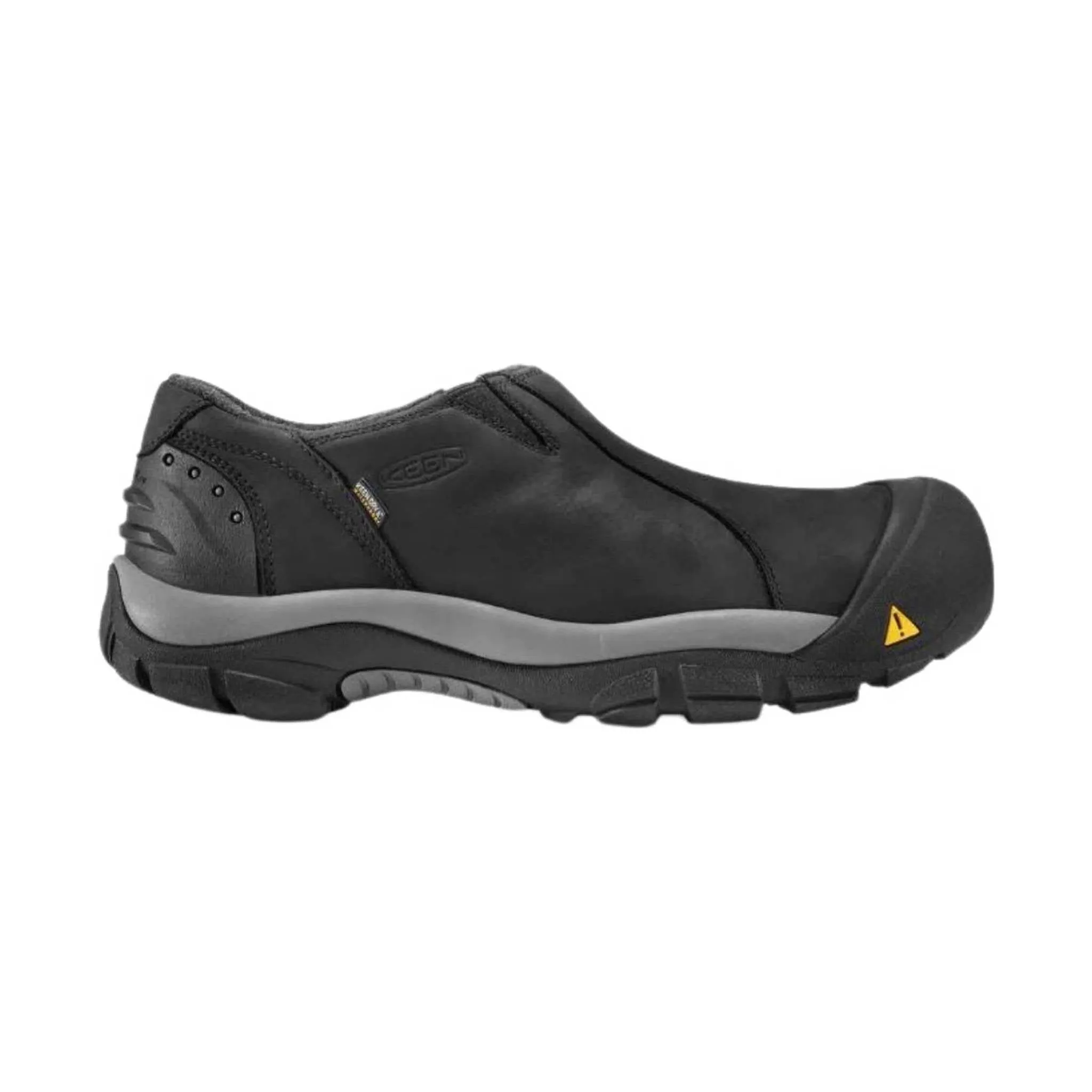 KEEN Men's Brixen Waterproof Low - Black /Gargoyle