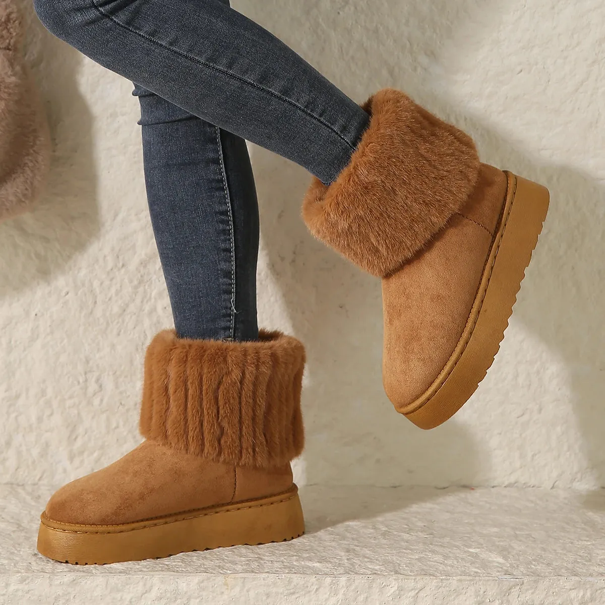 KOZI™ LUXURY FAUX FUR WINTER BOOTS