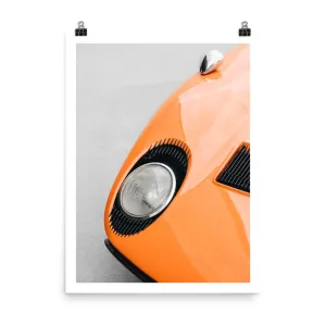 Lamborghini Miura Eyelashes Print