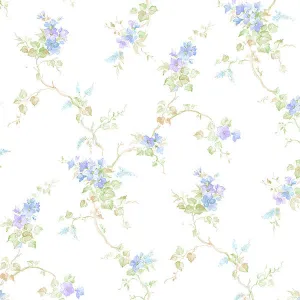 Lavender Floral Trail PP35528 Wallpaper
