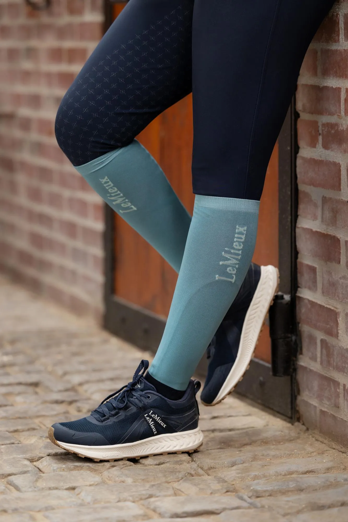 LeMieux Competition Socks 2 pack Lagoon