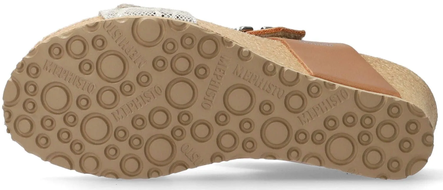 'LISSANDRA' women's sandal - Brown mix