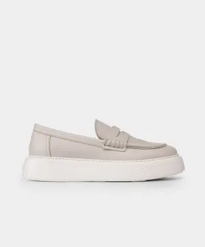 Loafer Light Taupe Leather (W)