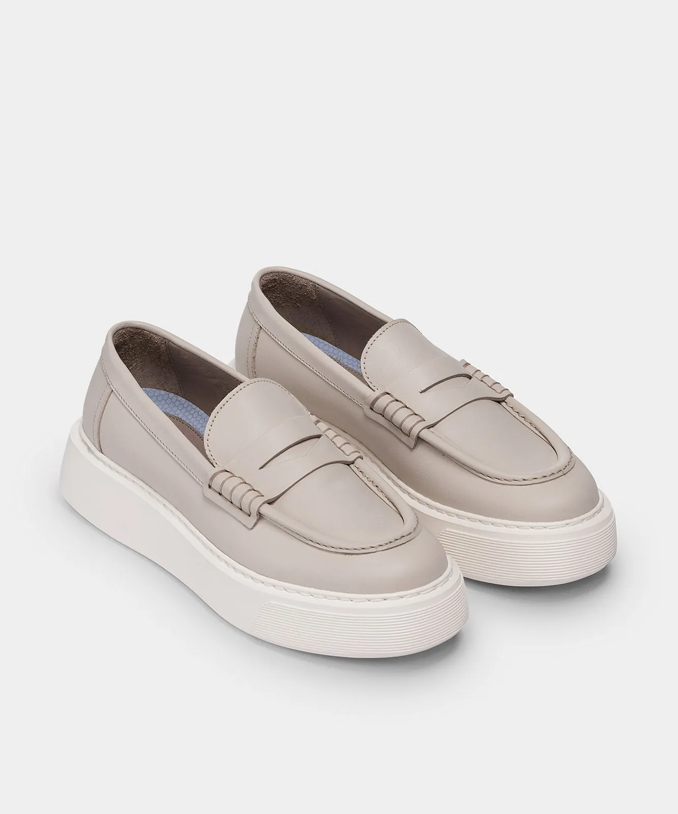 Loafer Light Taupe Leather (W)