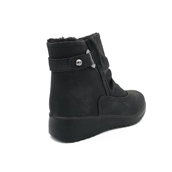 Low Wedge Ankle Boot - 1062