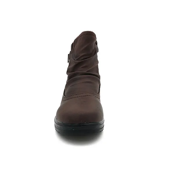 Low Wedge Ankle Boot - 1062