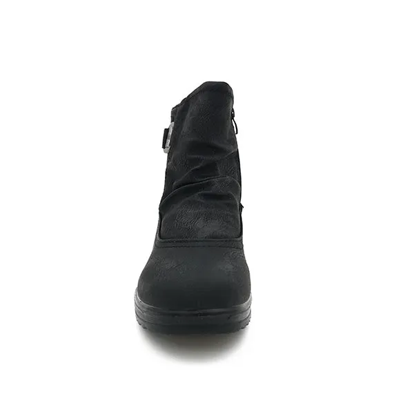 Low Wedge Ankle Boot - 1062