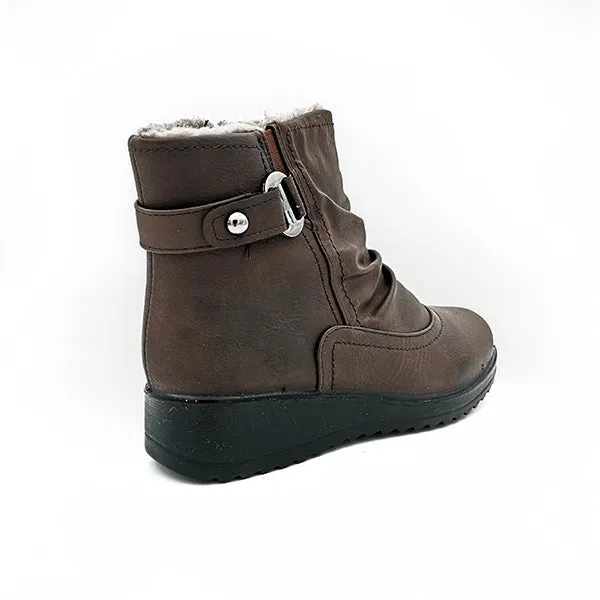 Low Wedge Ankle Boot - 1062