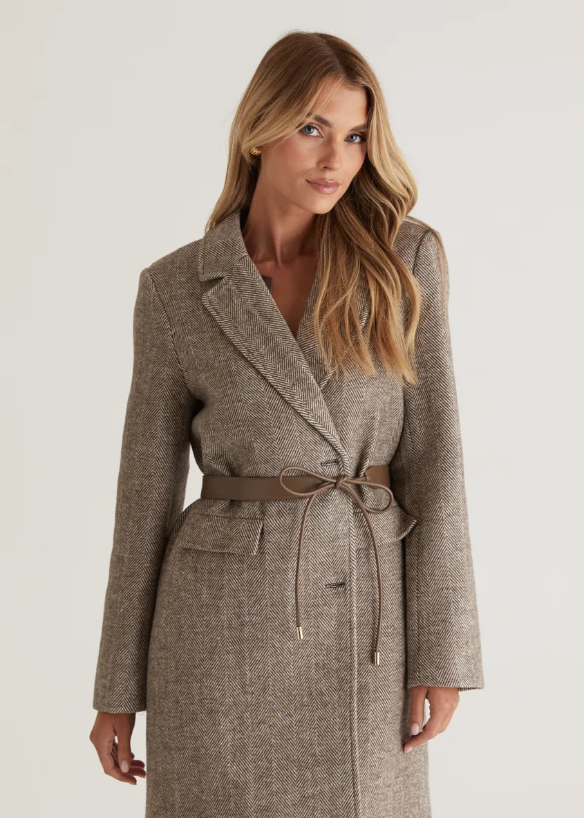 Maja Coat - Chocolate