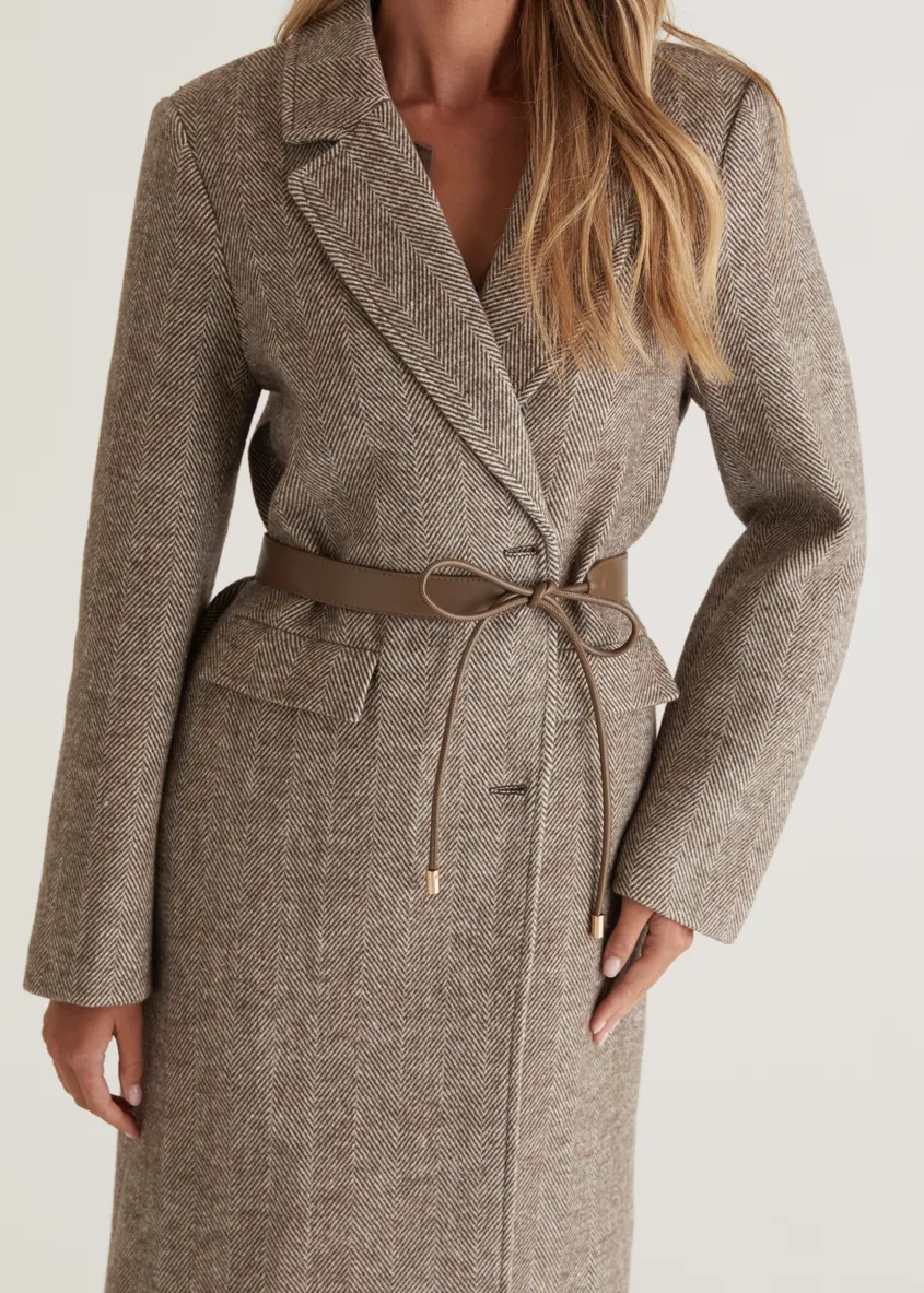 Maja Coat - Chocolate