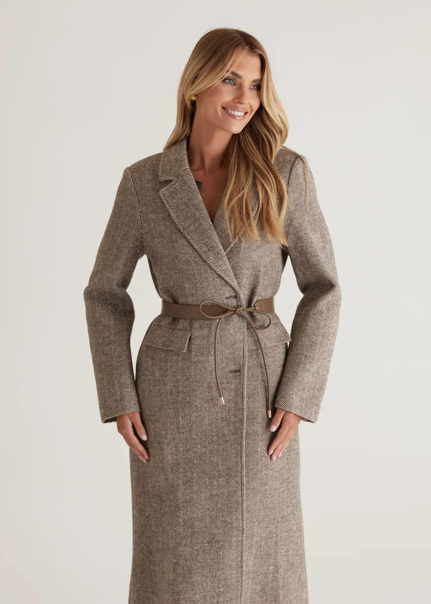 Maja Coat - Chocolate