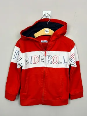 Mayoral Red Hoodie 4y