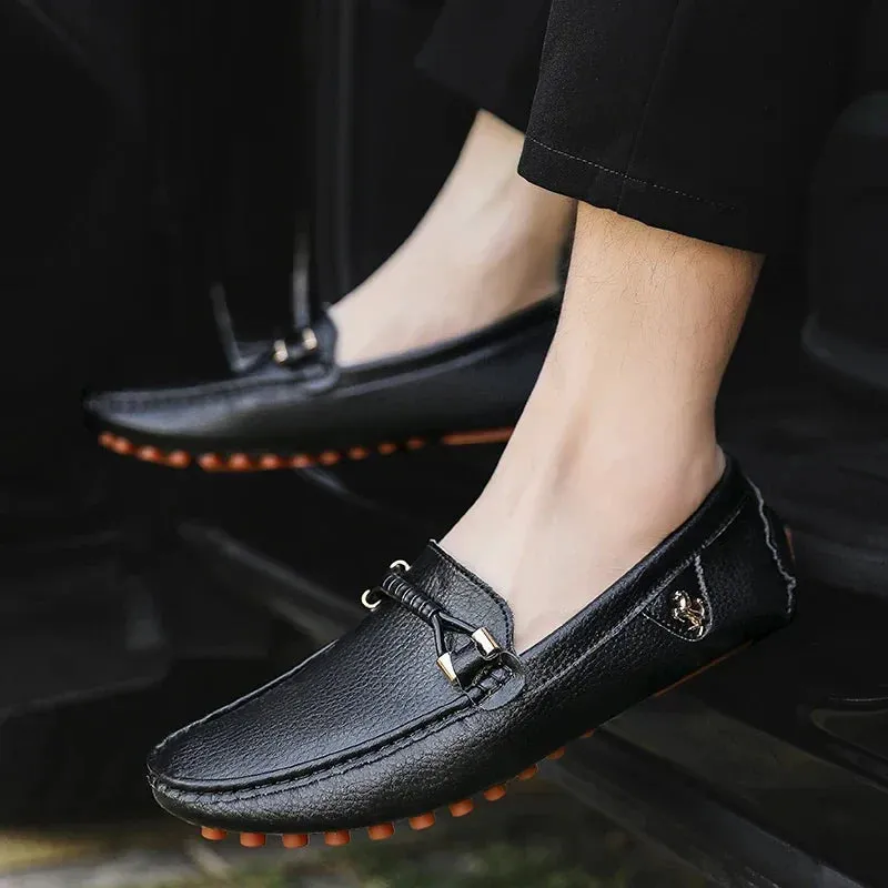 Mens Dress Shoes Men's Formal Leather Shoes for Men Elegant Casual Business Social Male Shoe Wedding Party Shoes Driving Shoe