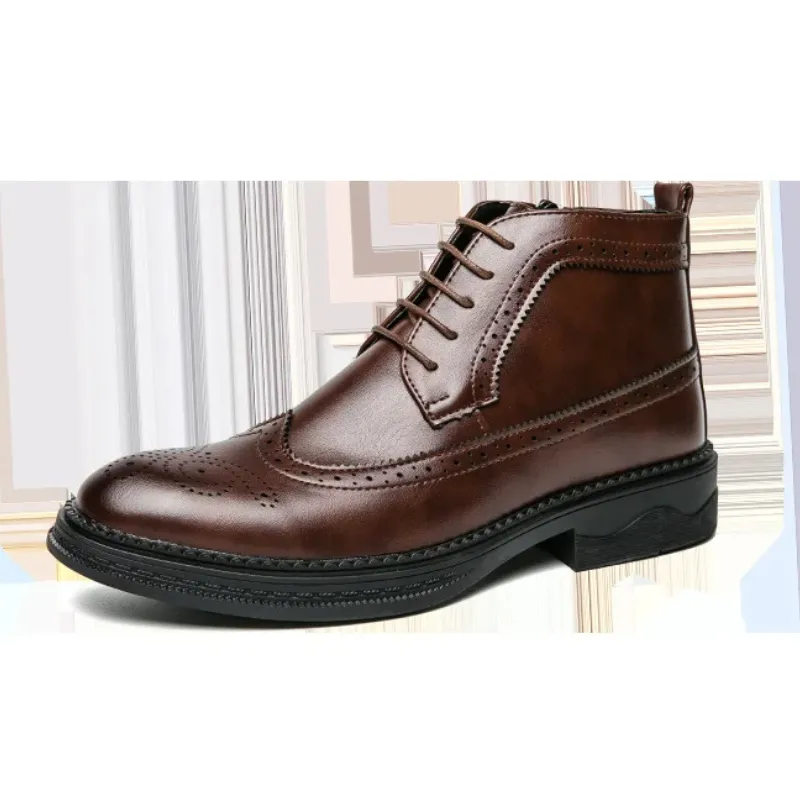 Men's Luxury Lace Up Oxford Boots  | Ideal for All Seasons