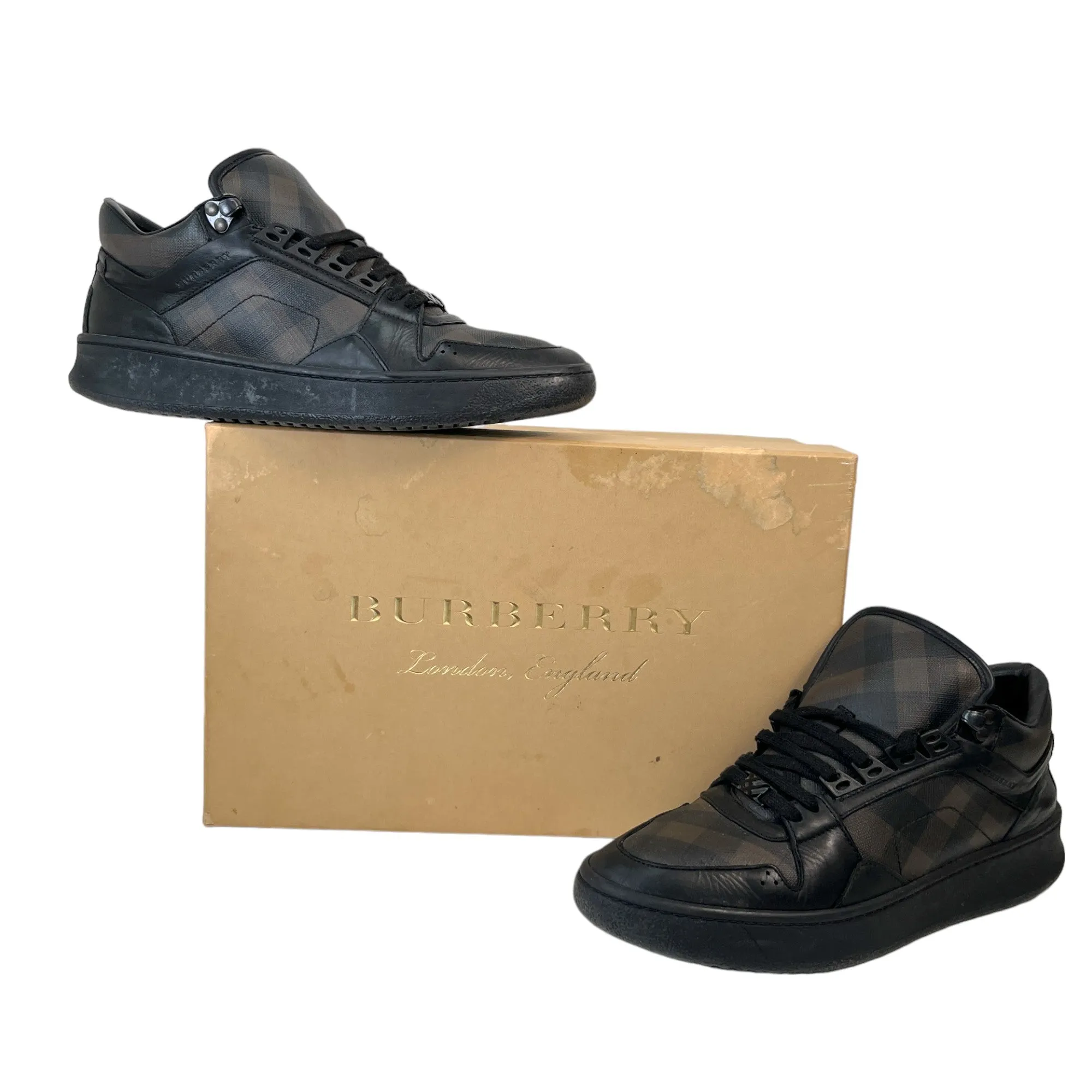 Men's Trail High Trainers Black Size EU 41 / UK 7