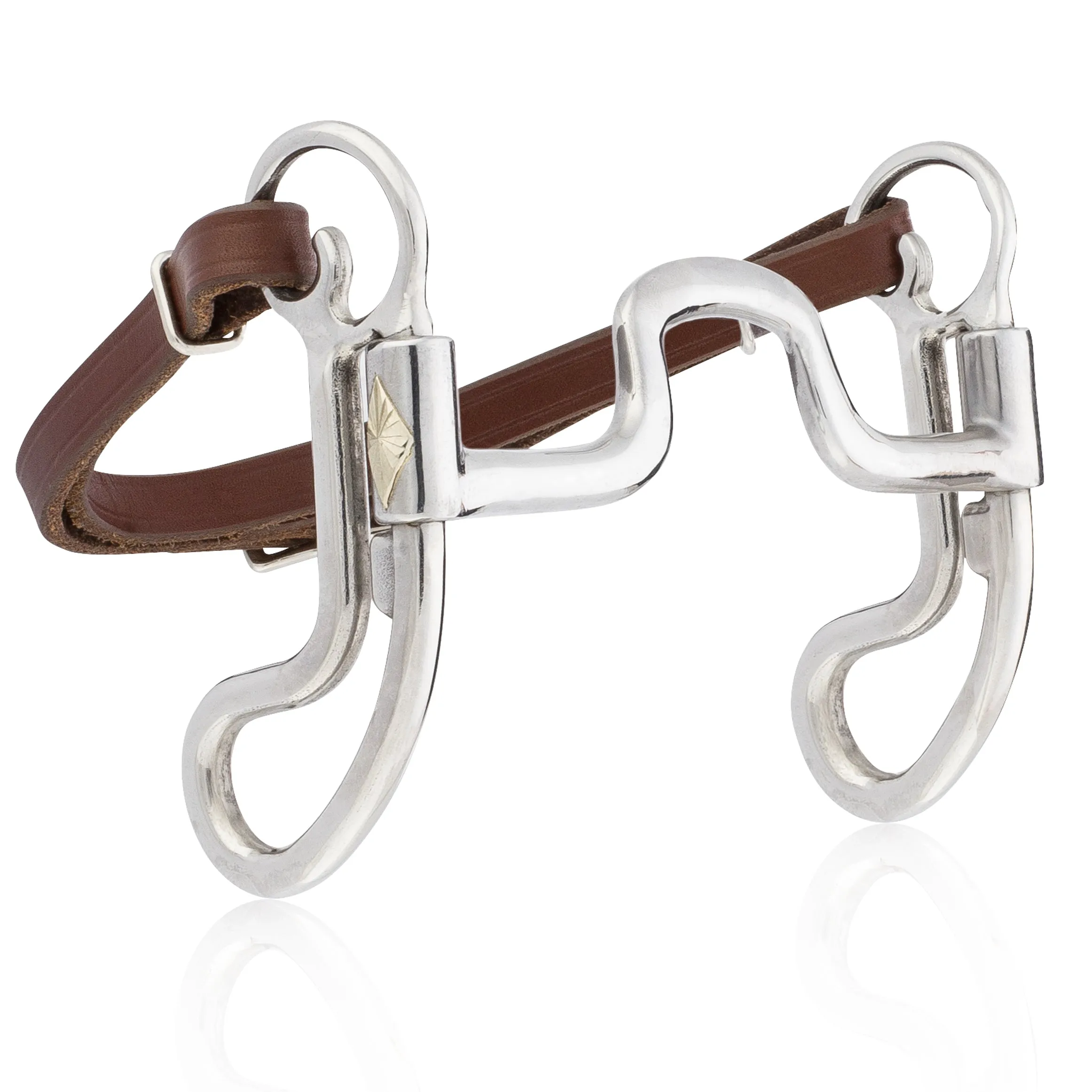 Mikmar Original Legacy Bit with Plain Stainless Steel Shanks