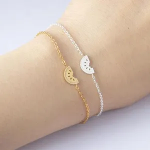 Minimal Honey Melon Bracelet