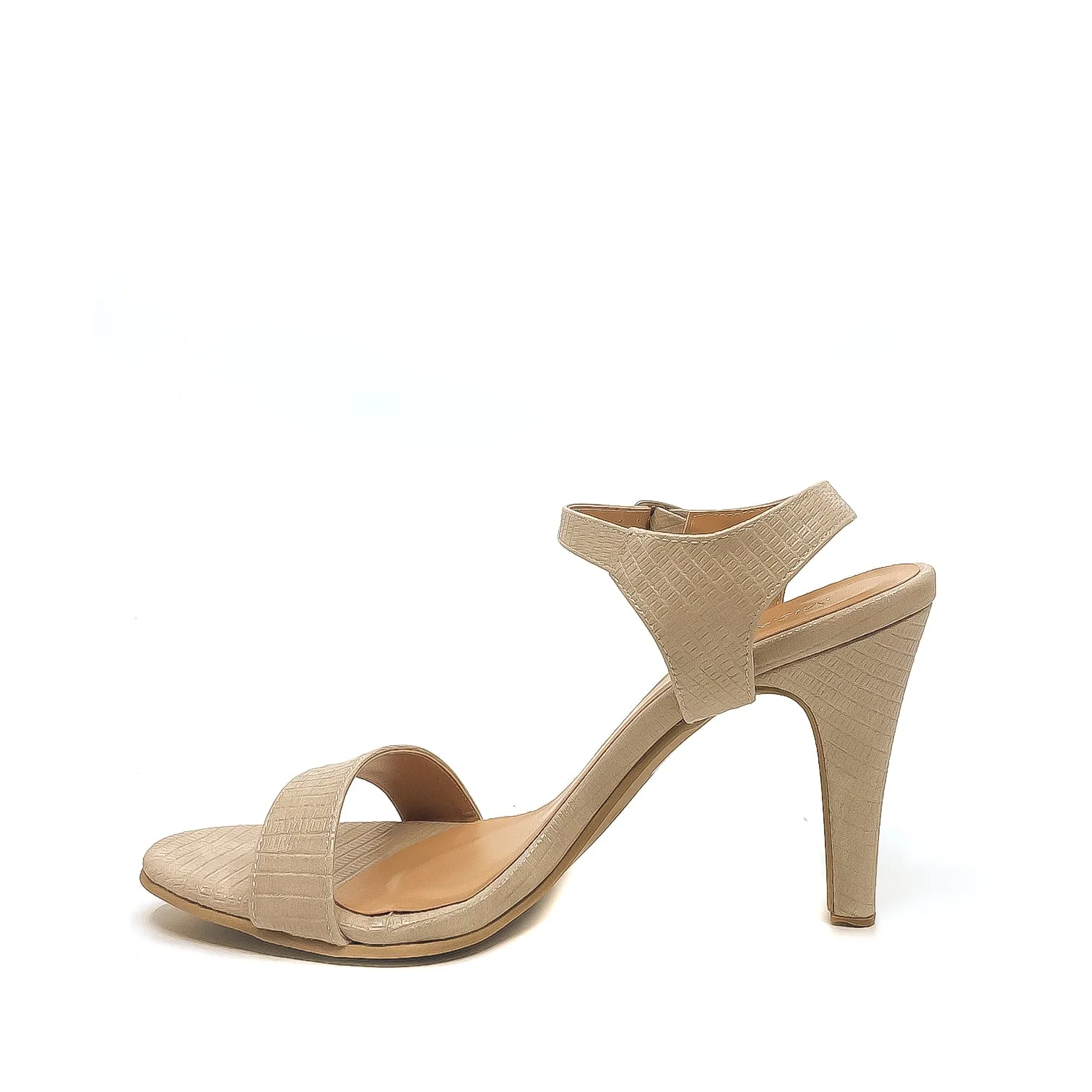 Misano Tribute Light Beige Heeled Sandal