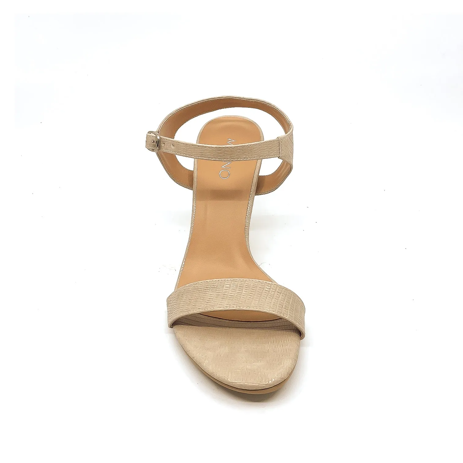 Misano Tribute Light Beige Heeled Sandal