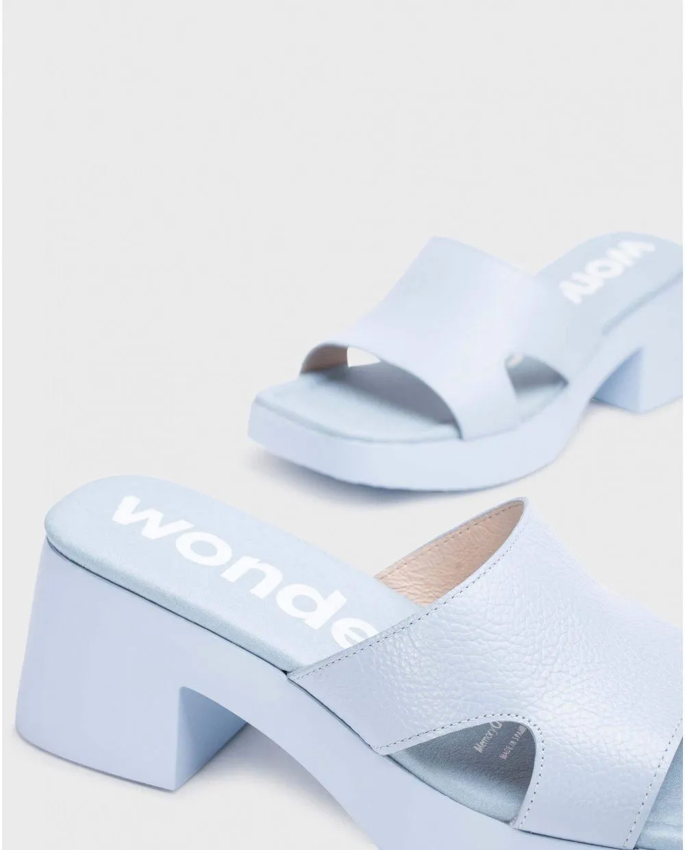 'Motel' women's sandal - Blue