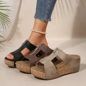 Naya™ | Orthopaedic Sandals with Open Toe and Wedge Heel