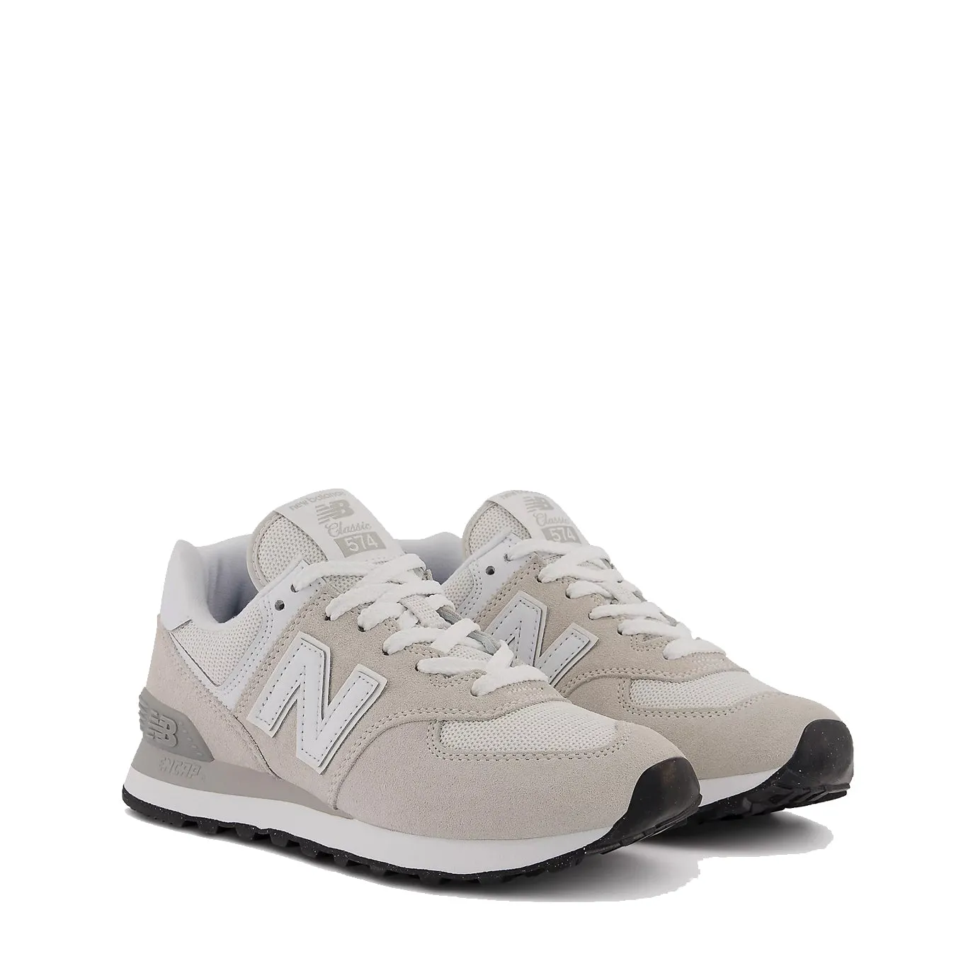 New Balance Womens 574 Trainer Nimbus Cloud / White