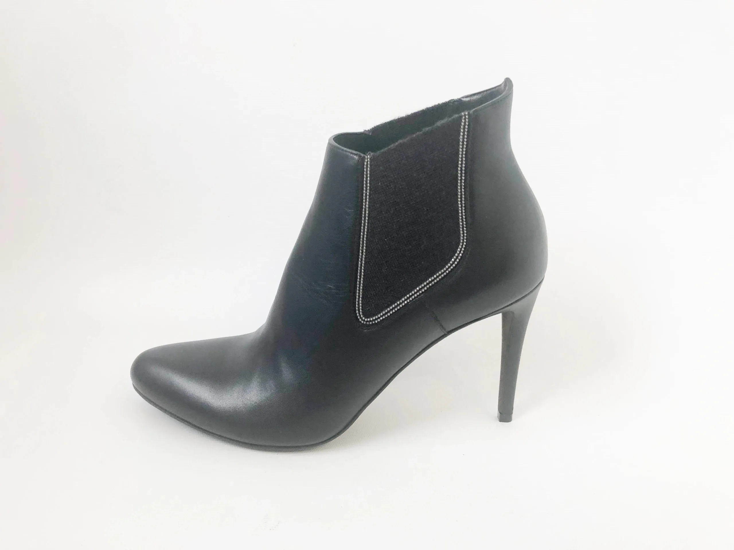 NEW Brunello Cucinelli Monili Ankle Boots Size 39 It (9 Us)