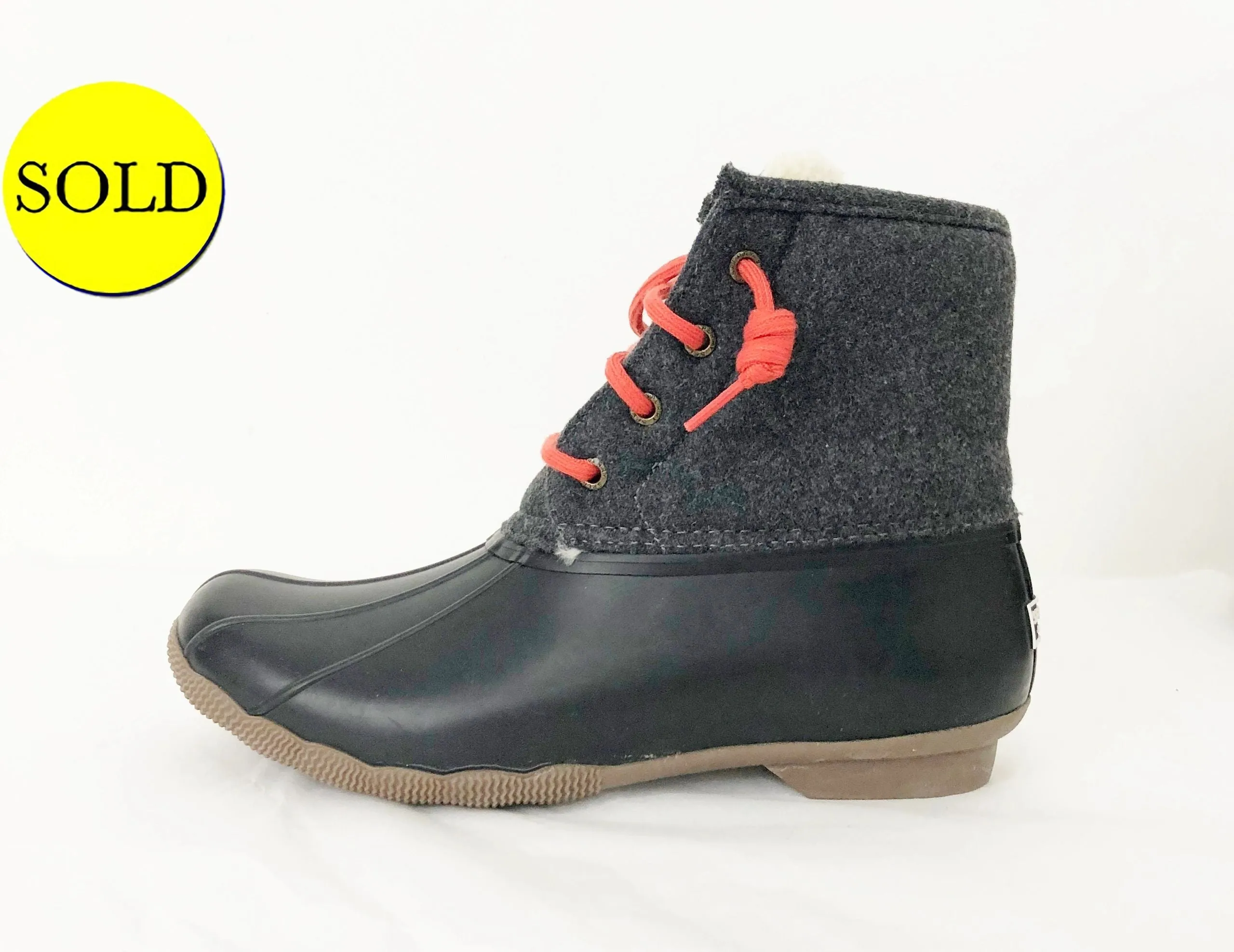 NEW Sperry Duck Boots Size 9