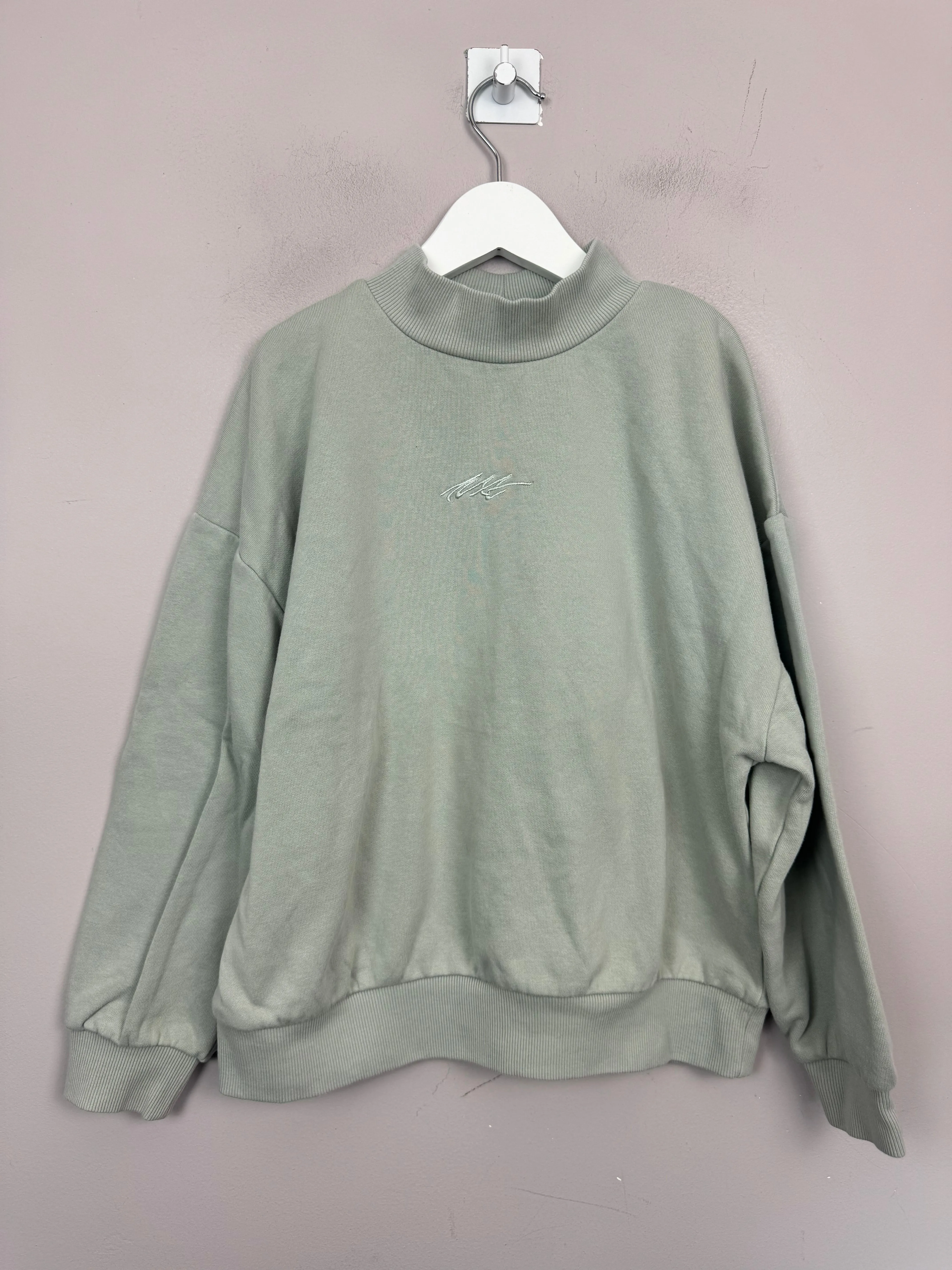 Next Pale Grey Sweatshirt 9y