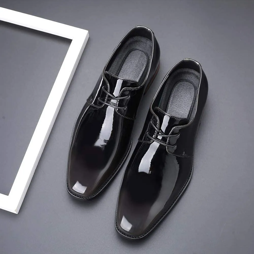 NXY Men's Casual Shoes Loafers Gradient Smooth Upper Shoes Fashion Driving Shoes Leather Shoes for Male Business Work Office Dress Outdoor